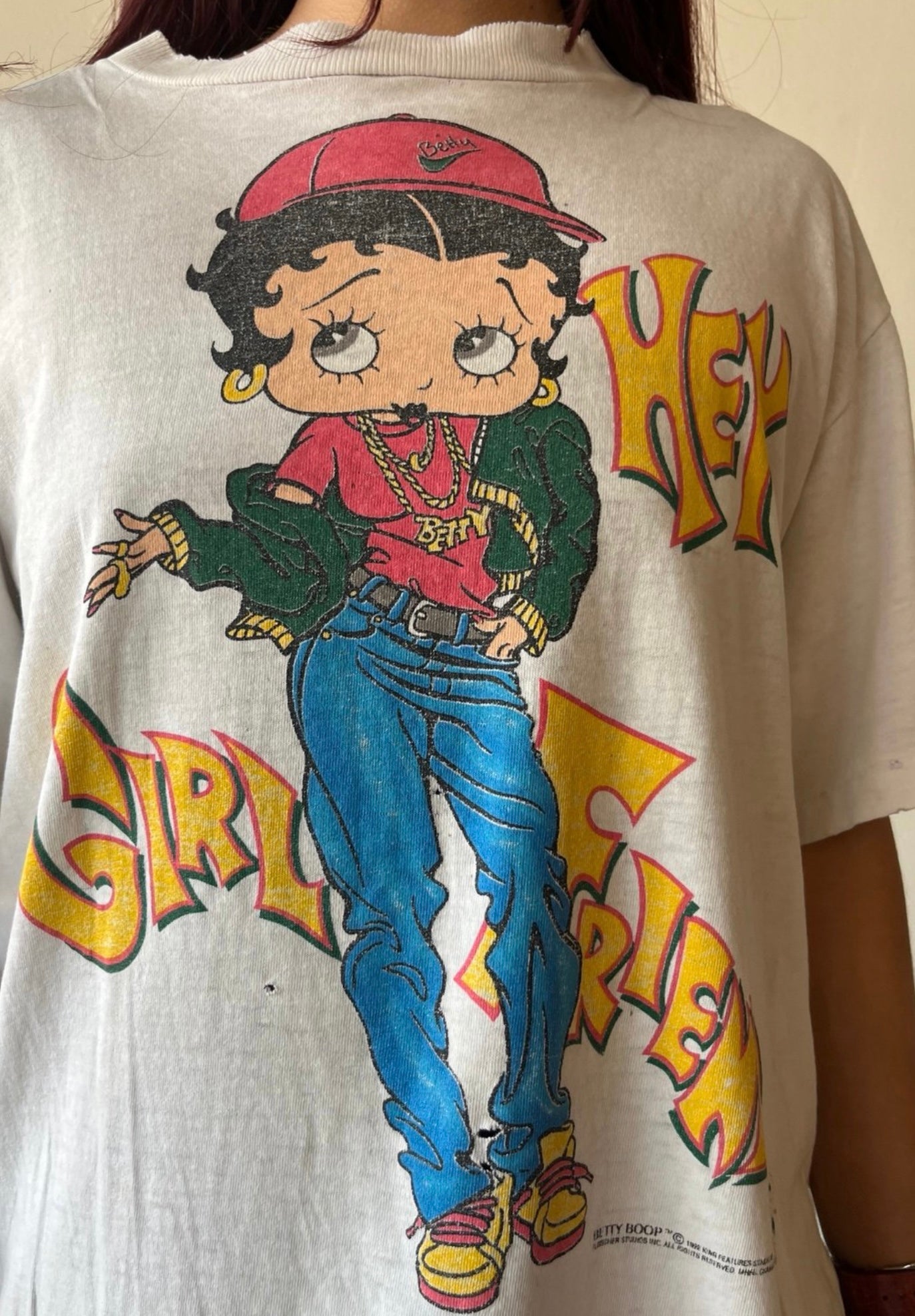 Vintage Betty Boop Hey Girlfriend Shirt