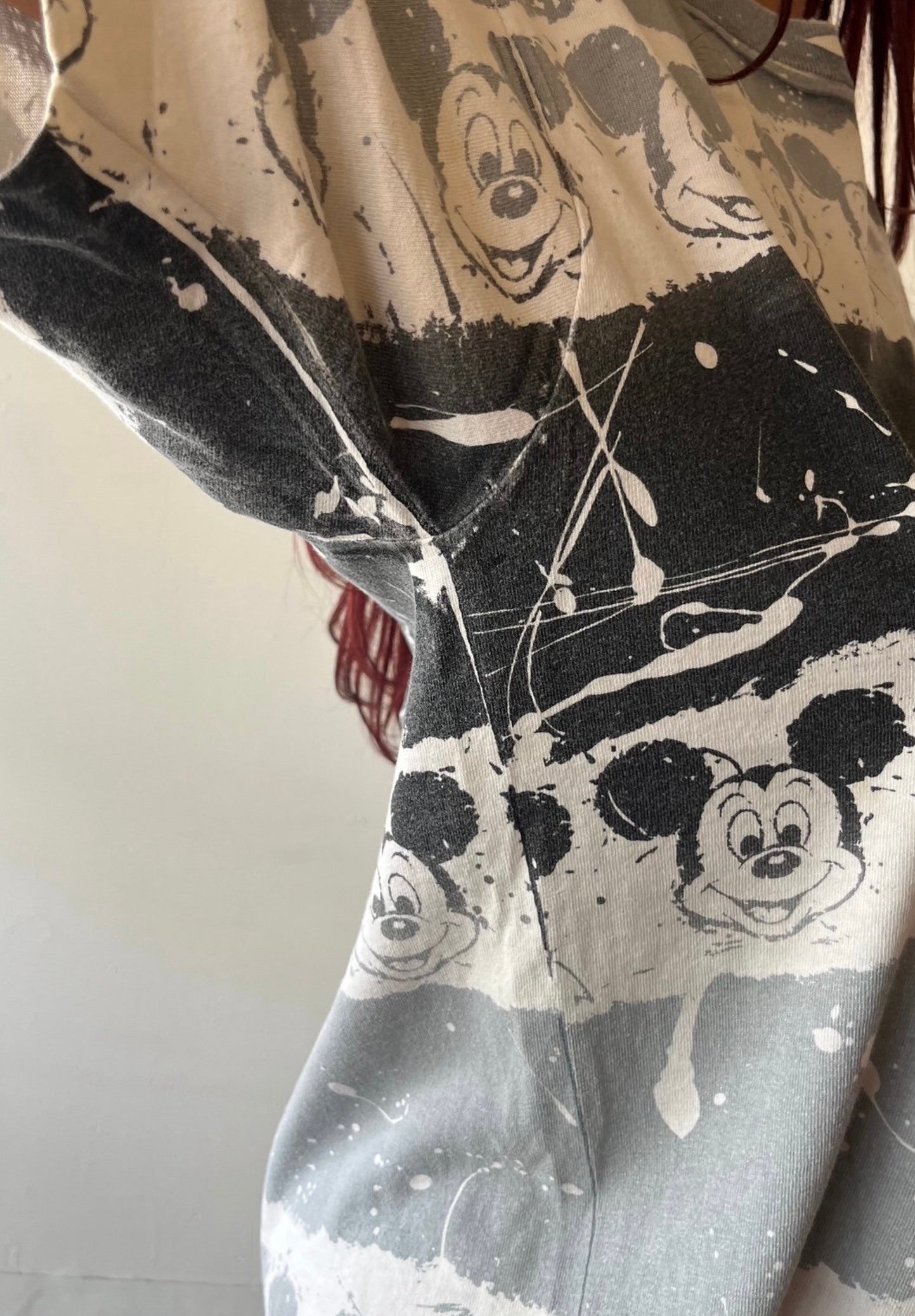 Vintage Mickey Mouse All Over Print Shirt