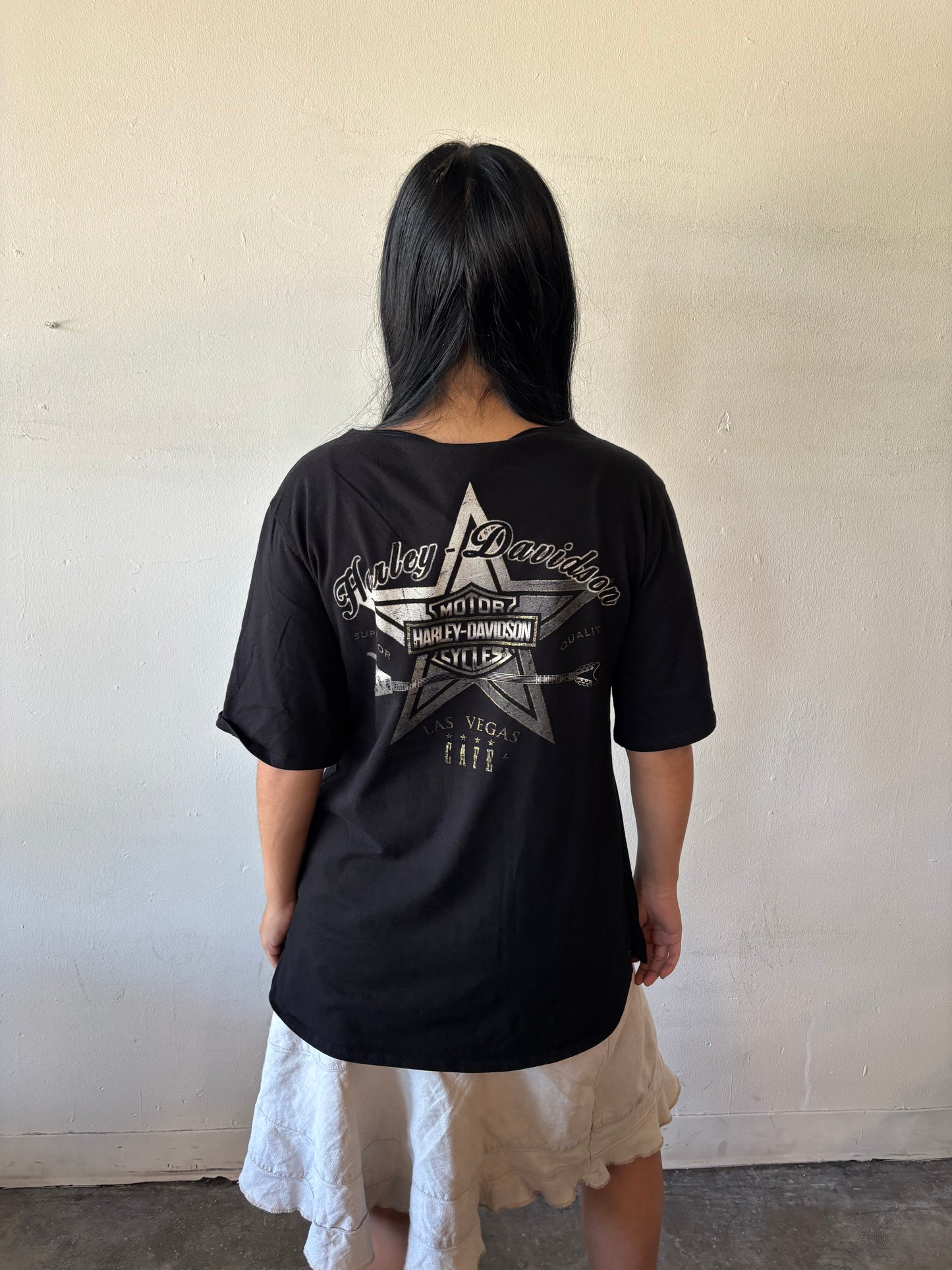 Vintage Harley Davidson Las Vegas Buttoned Shirt