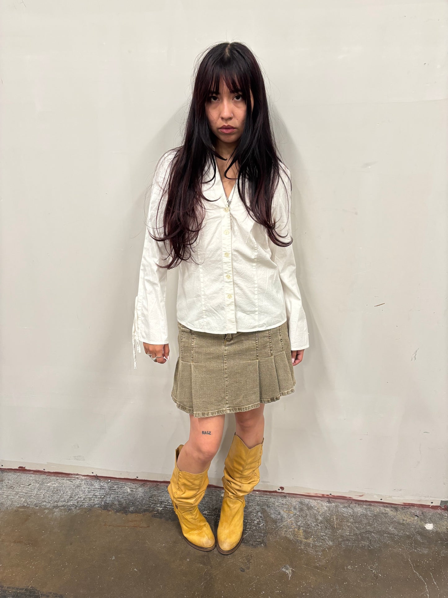 In Studio Button Up