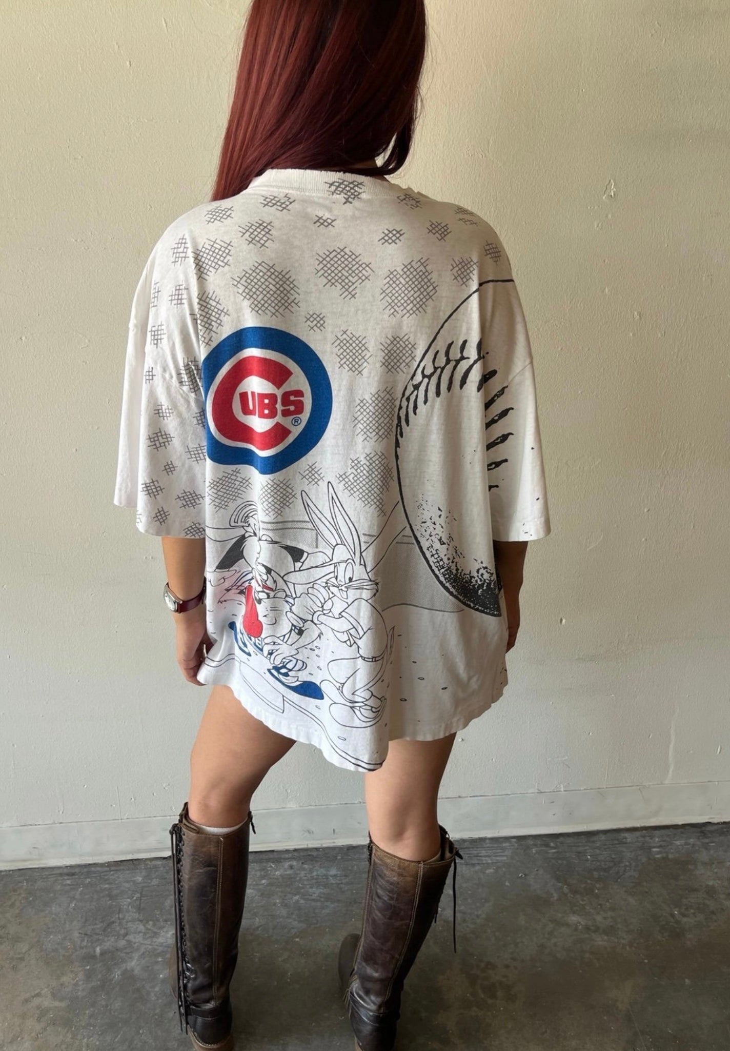 Vintage Chicago Cubs Daffy Duck Shirt