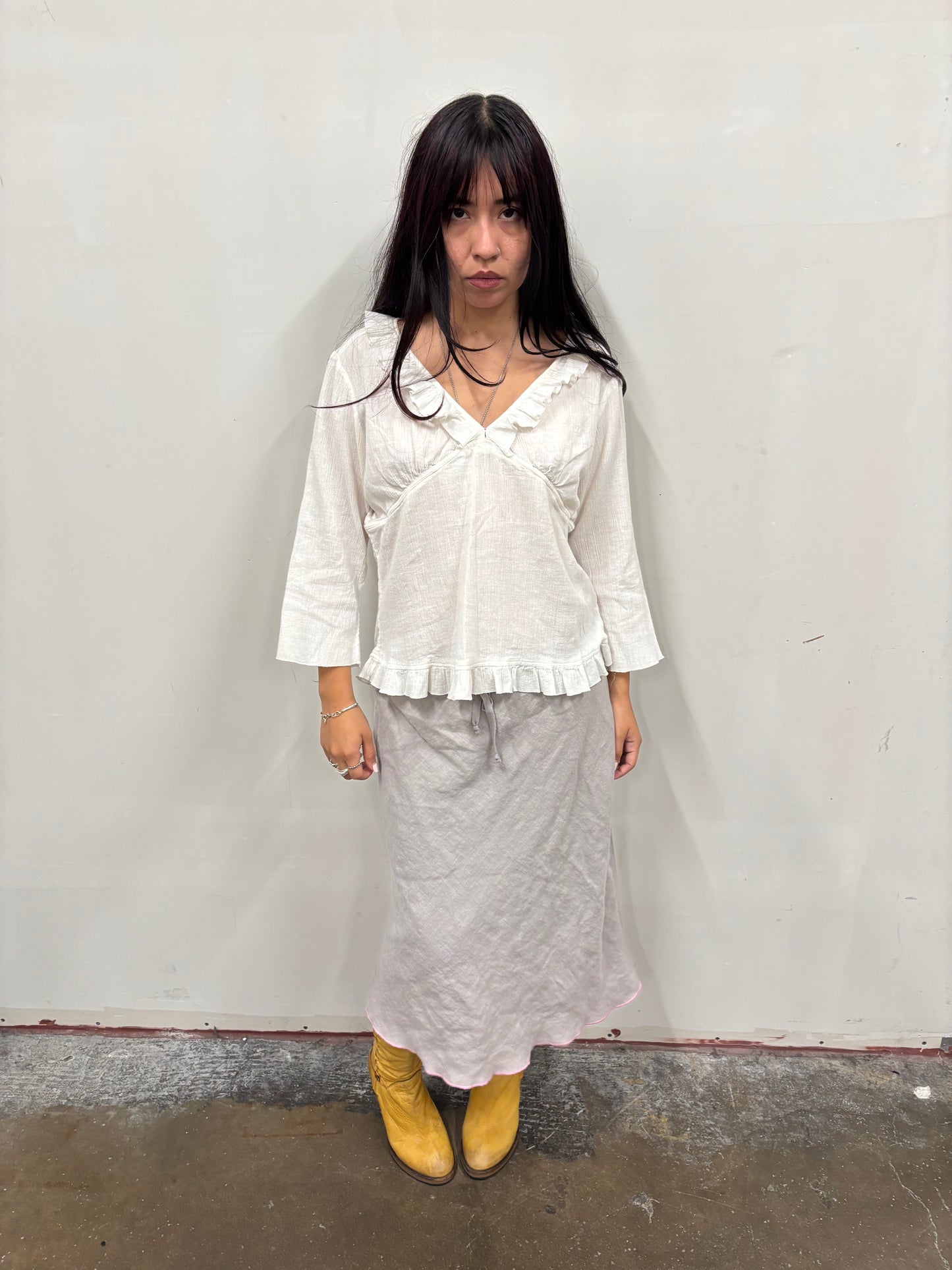 CATO Ruffled Top