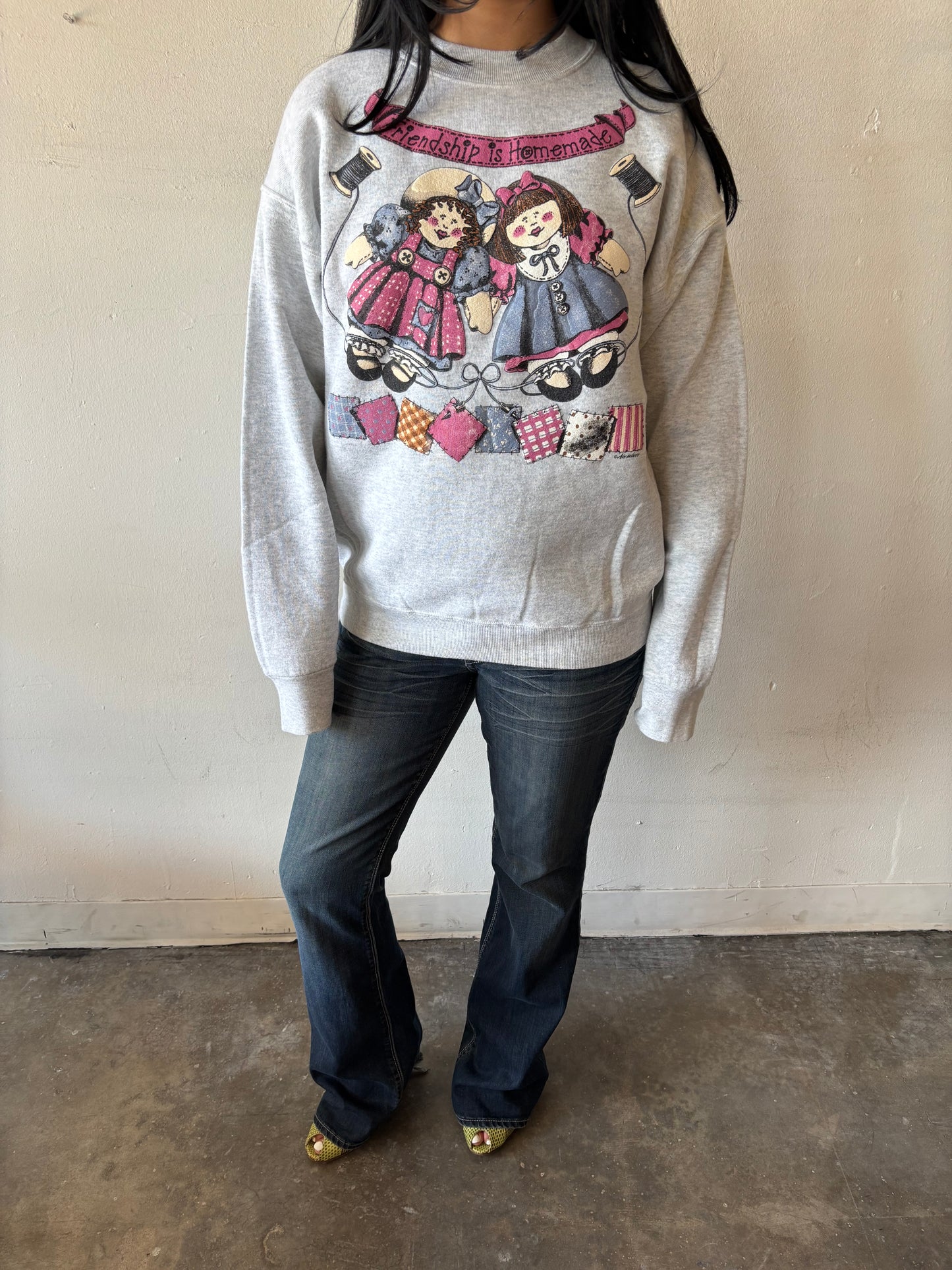 Vintage Friendship Is Homemade Crewneck