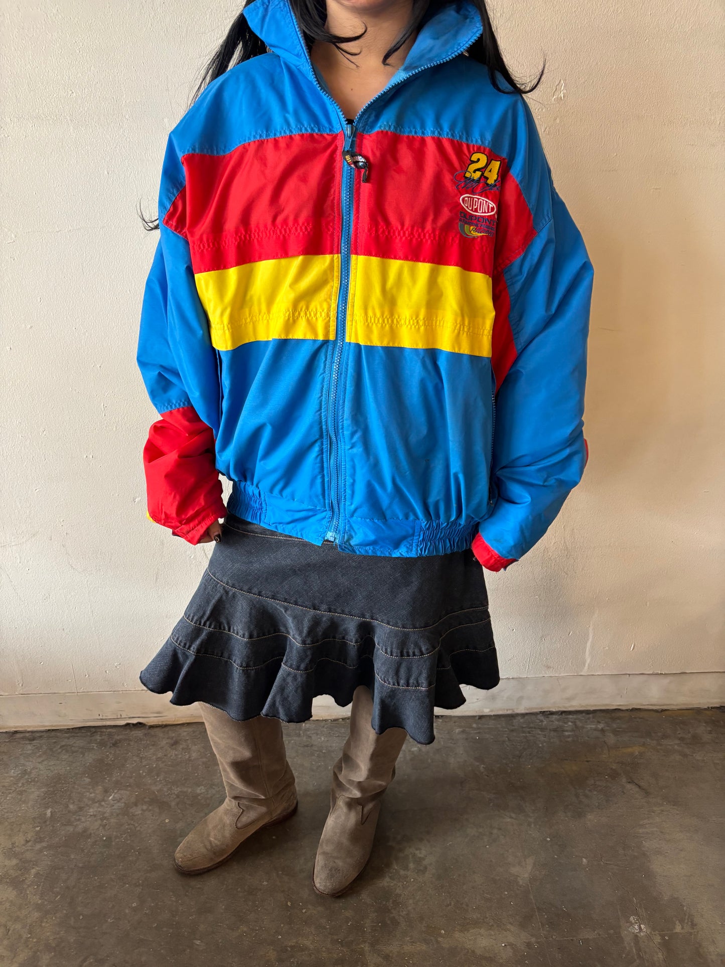 Vintage Jeff Gordon Puffer NASCAR Jacket