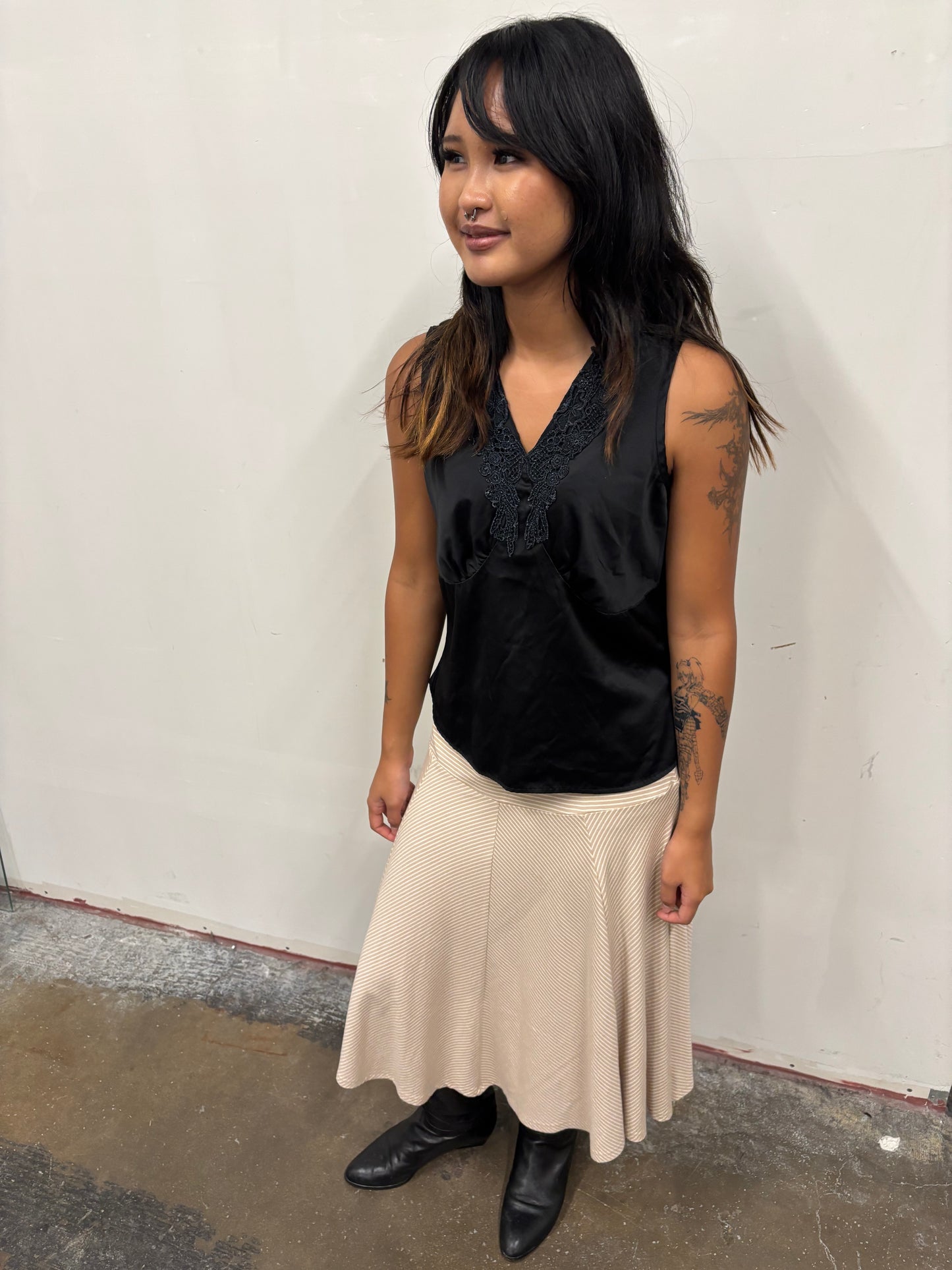 Studio Work Black Laced Top
