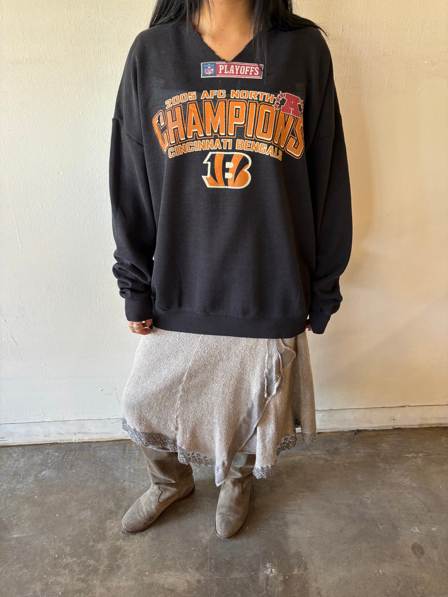 Vintage Cincinnati Bengals Champions Crewneck