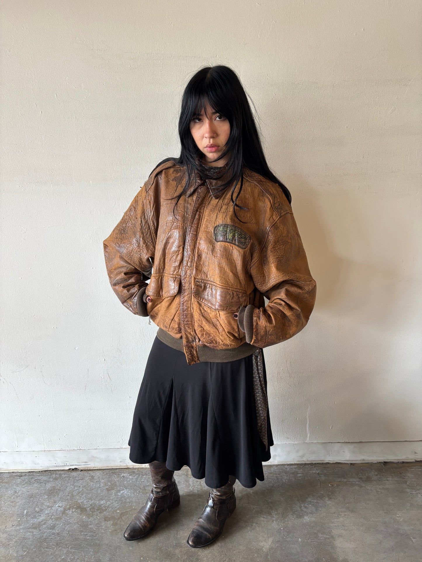 Vintage Avirex Flight Leather Jacket
