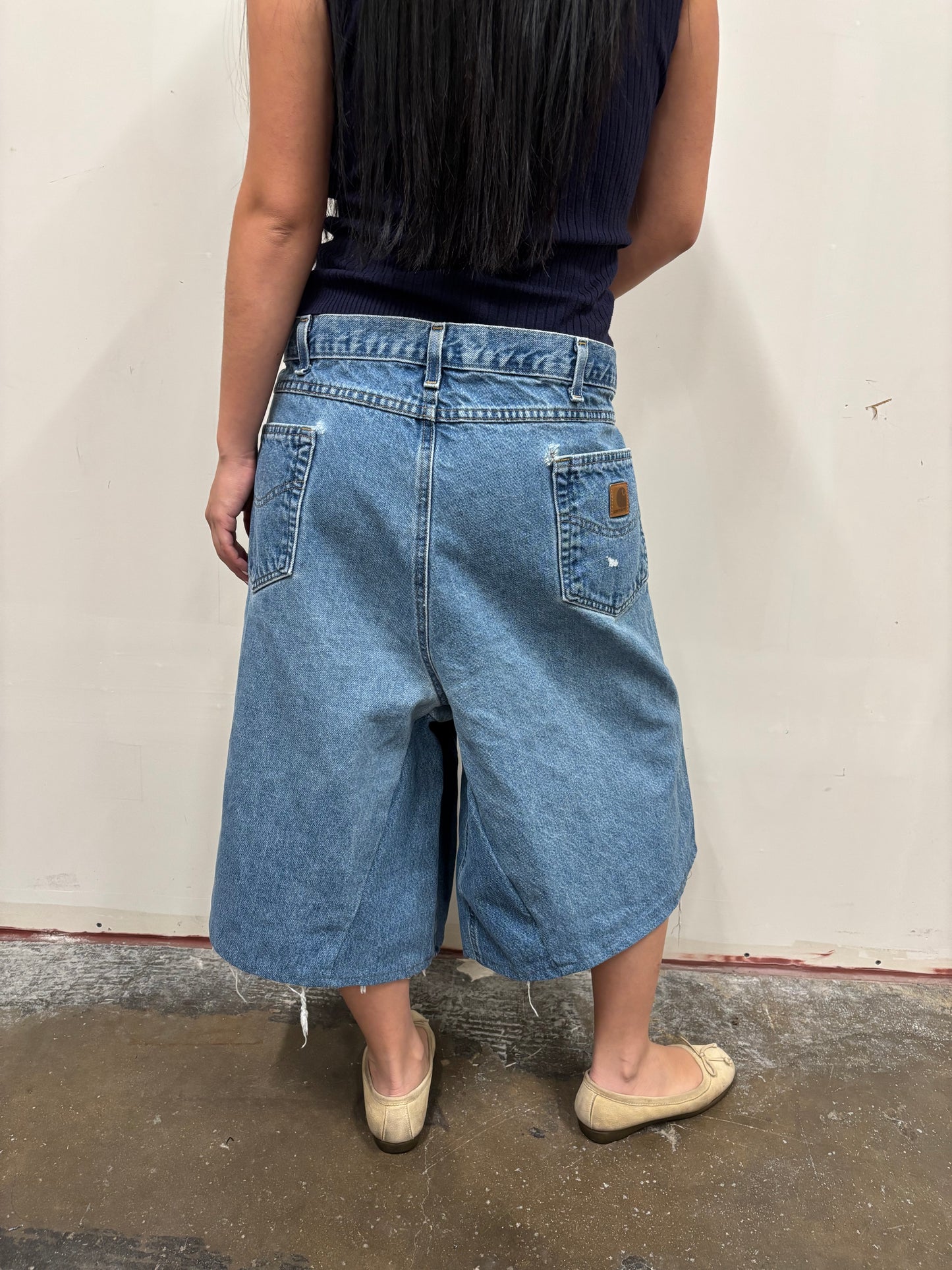 Reworked Carhartt Denim Jorts