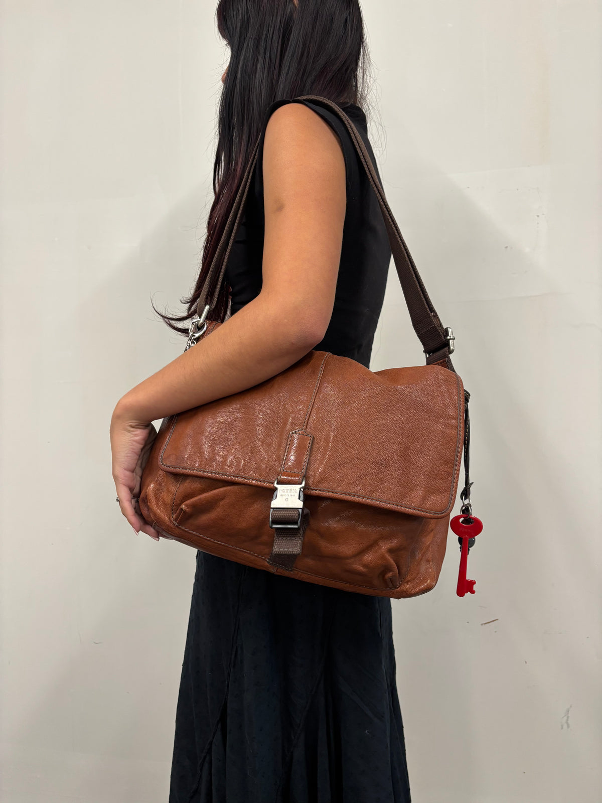 Fossil Leather Bag