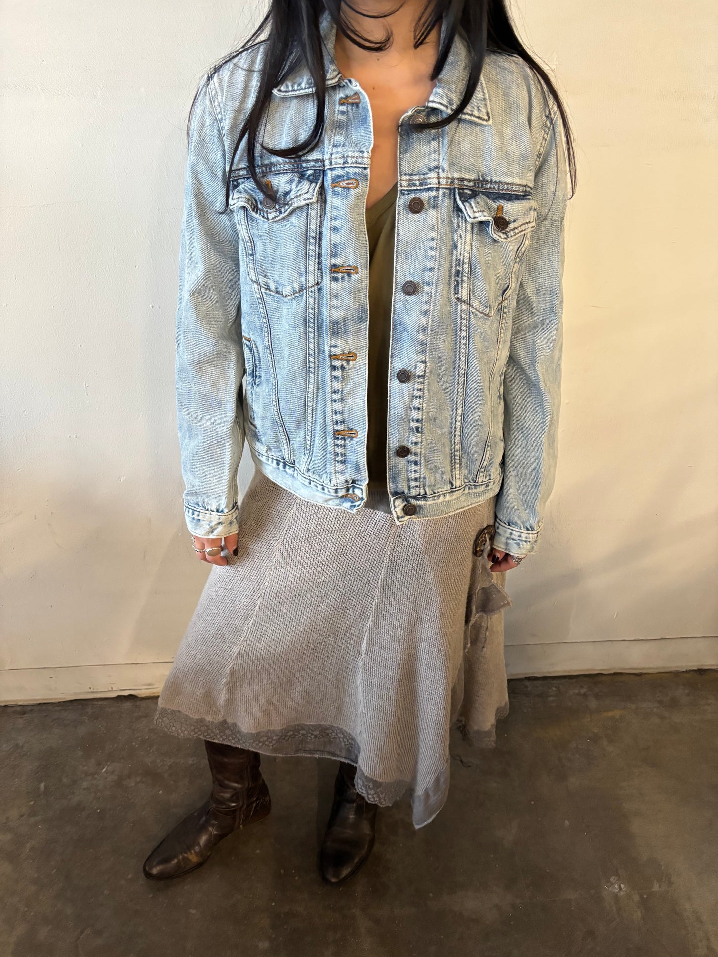 Vintage Gap Light Wash Denim Jacket