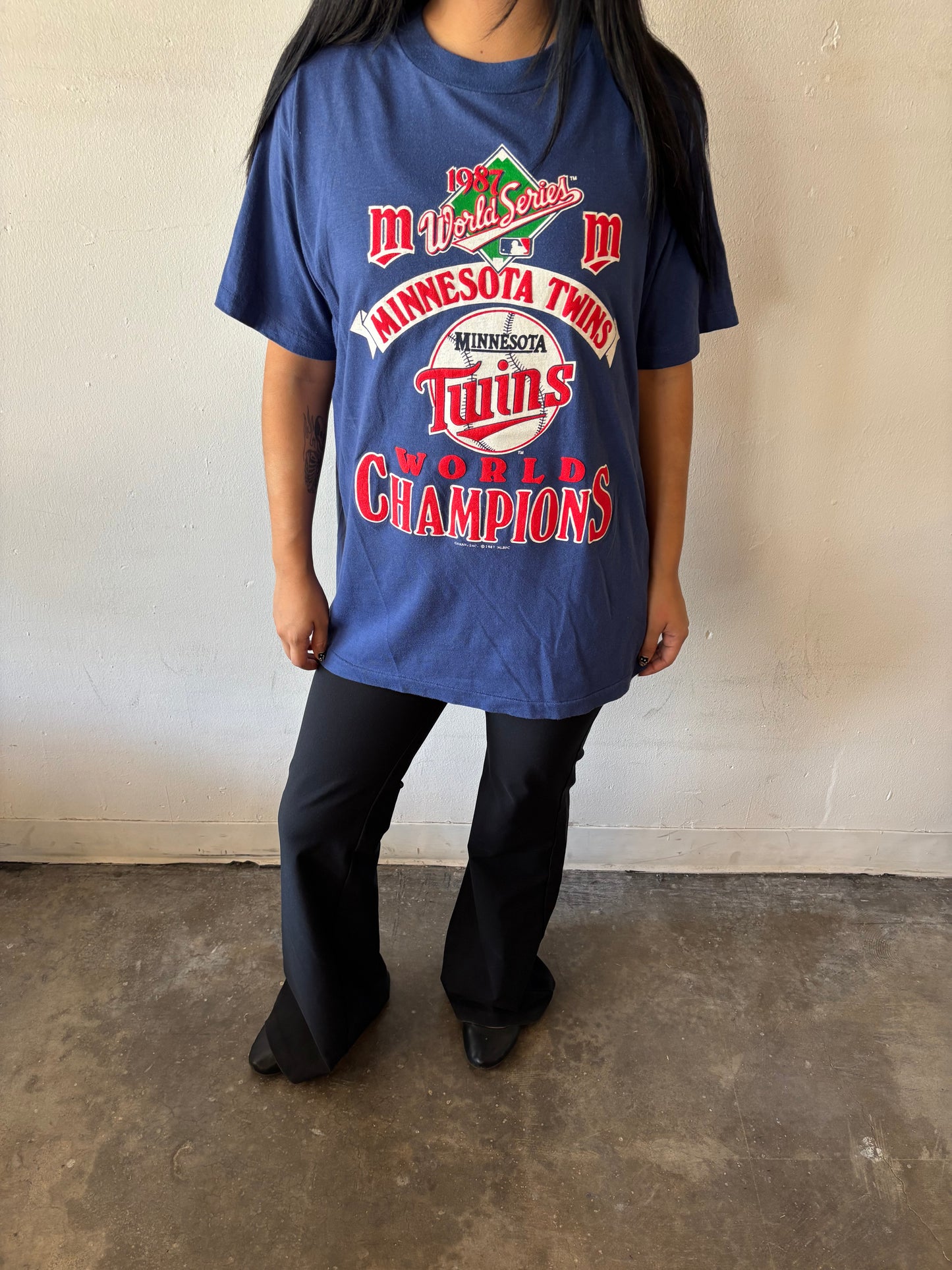 Vintage Minnesota Twins World Champions Shirt
