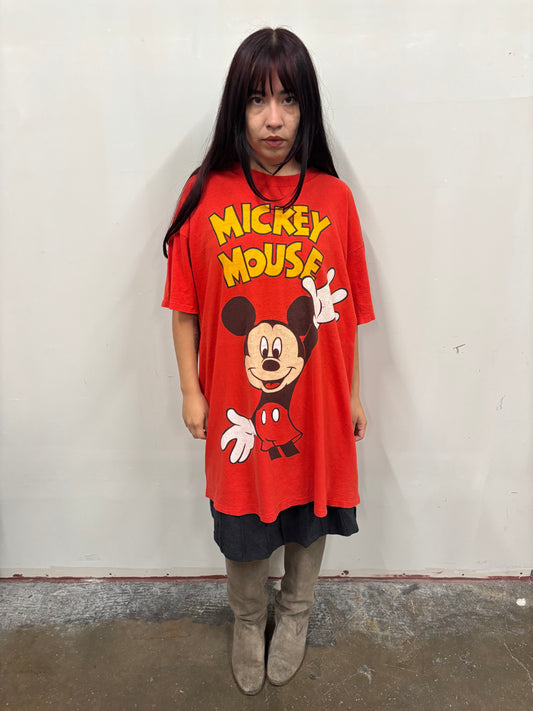 Vintage Mickey Mouse Sleeping Shirt