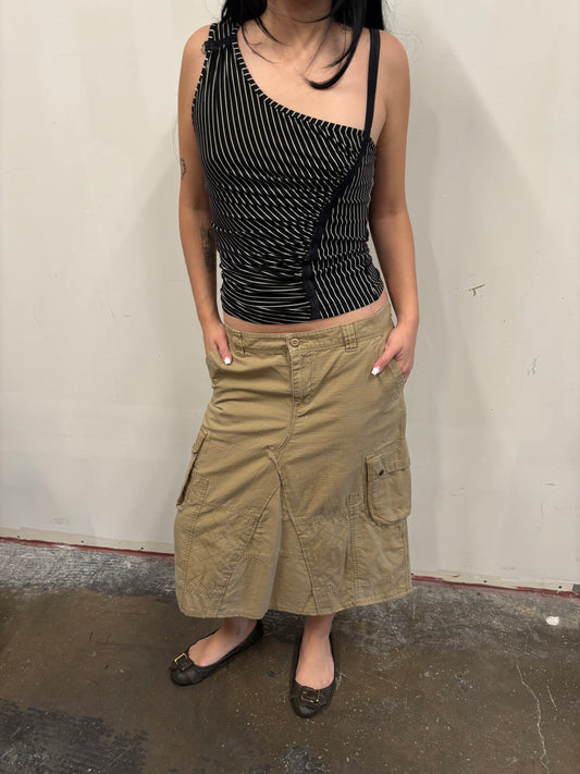 Reworked Cargo Skirt