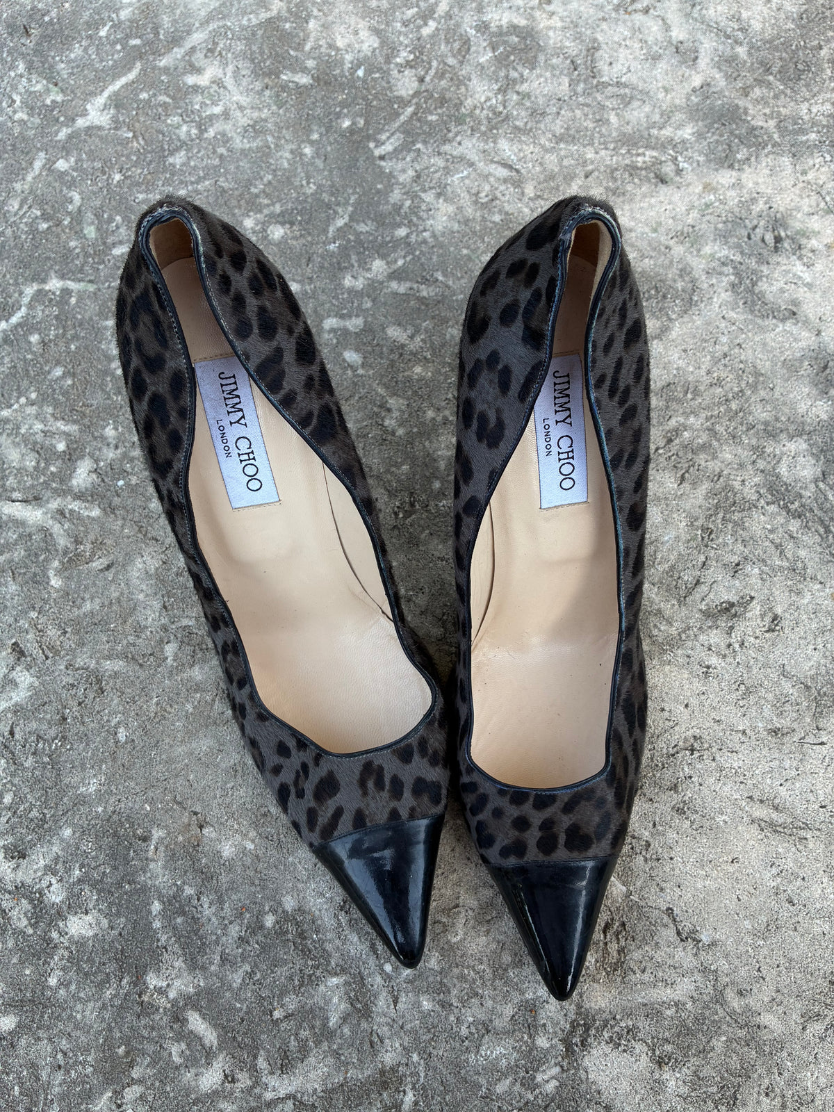 Jimmy Choo Leopard Print Heels
