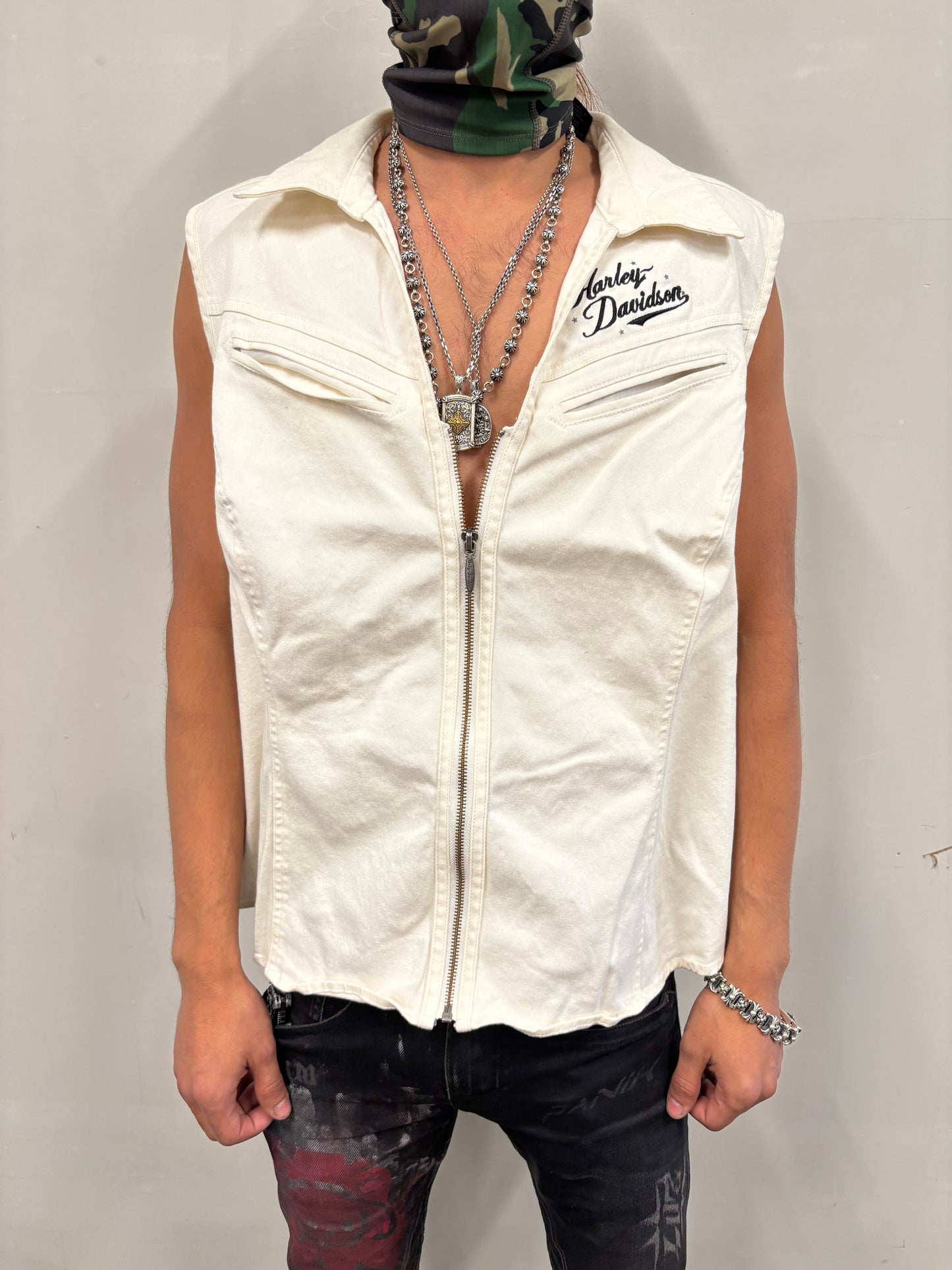 Vintage Harley Davidson Vest