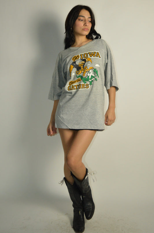 Vintage Iowa Claw The Gators Shirt