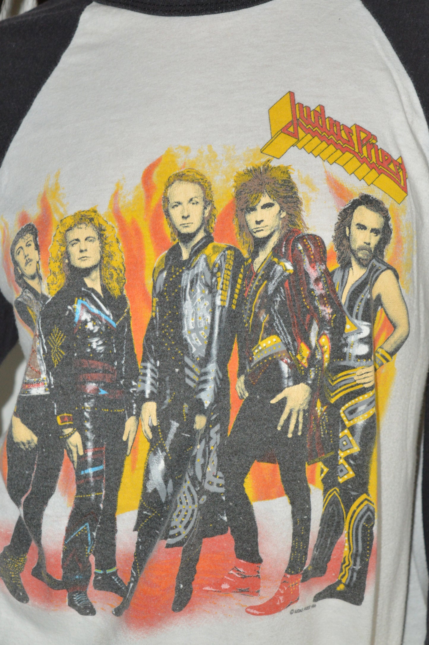 Vintage 1986 Fuel for Life Judas Priest Tour Shirt