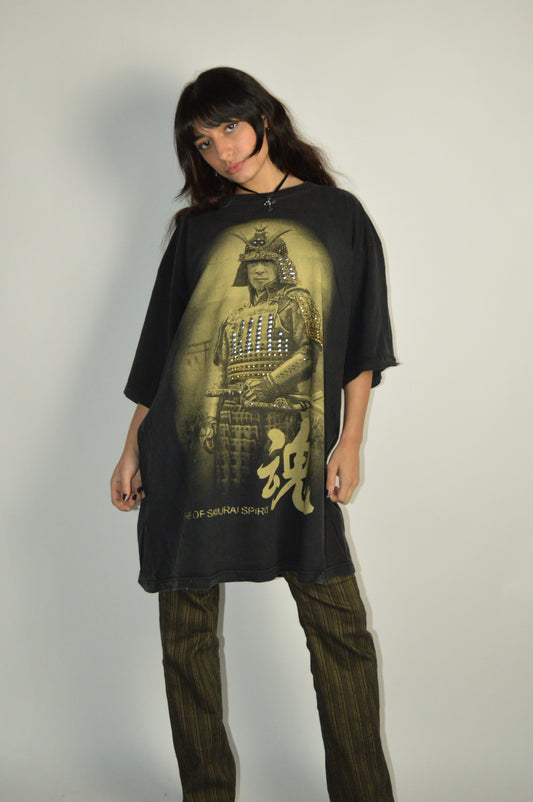 Vintage Fire of Samurai Spirit Shirt