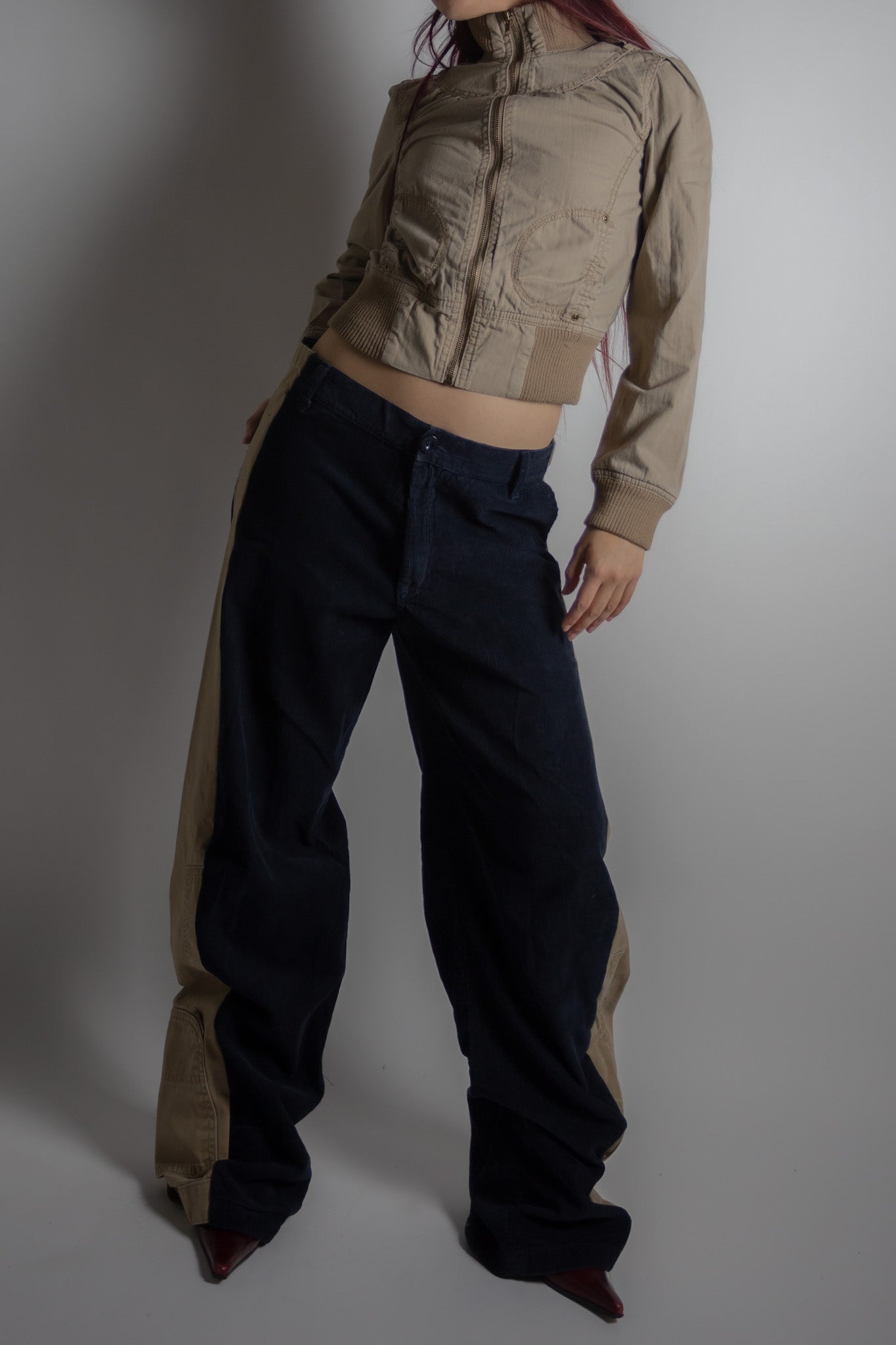 Reconstructed Carhartt Baggy Corduroy Jeans