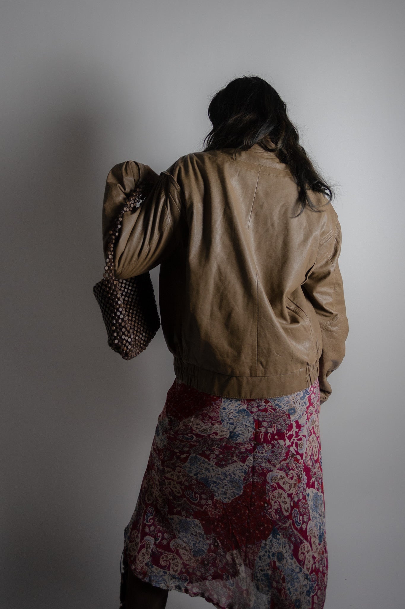 Vintage Midway Brown Leather Jacket